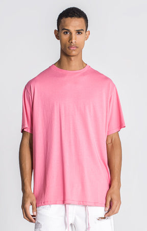 Pink Lotus Oversized Tee 