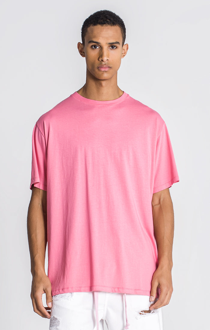 Pink Lotus Oversized Tee 