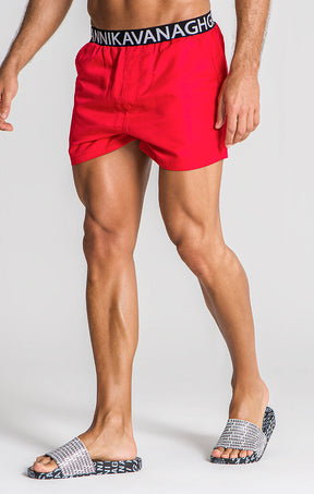 Red Pump Swimshorts