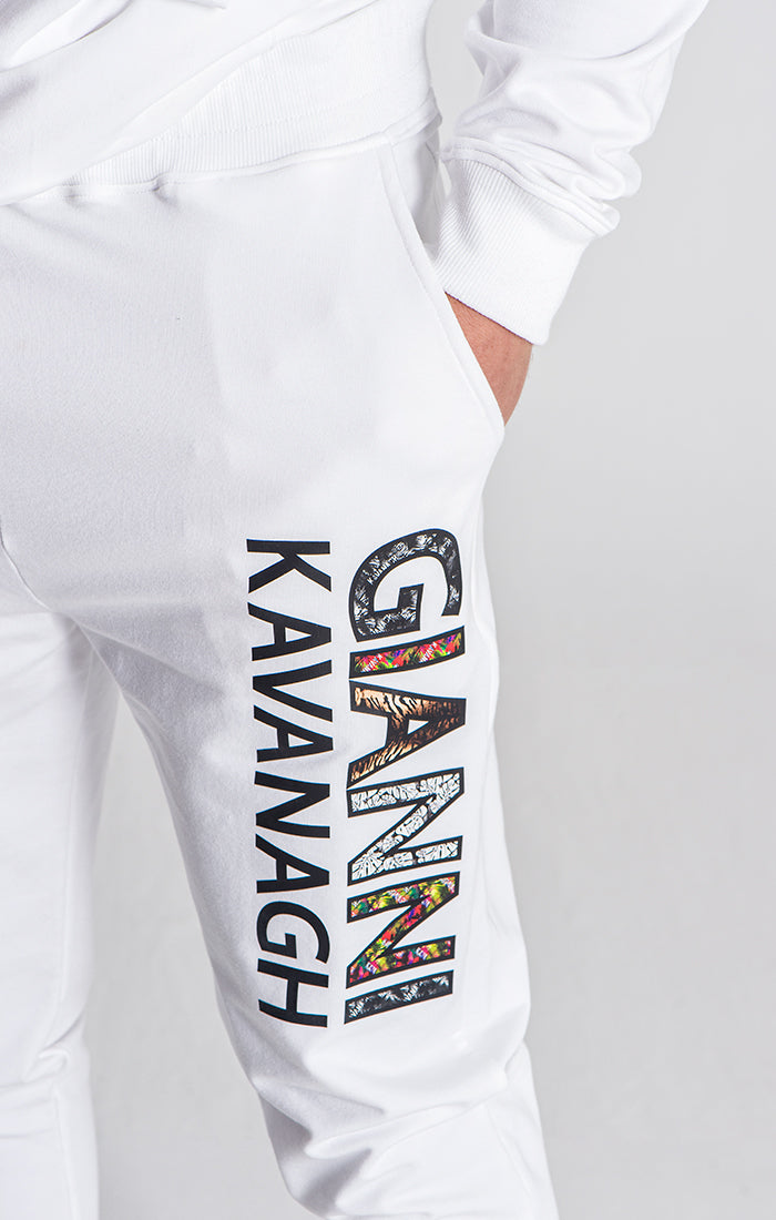 White Amazonia Joggers