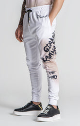 White Camden Joggers