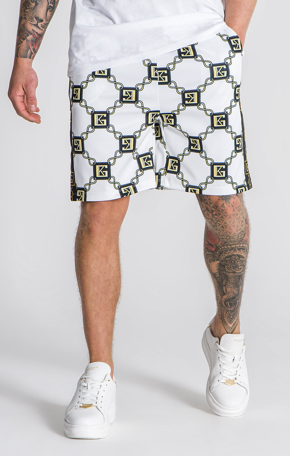 White Sunlight Shorts